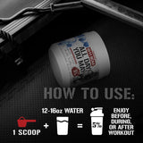 5% Nutrition Rich Piana AllDayYouMay BCAA flacon-fruit-punch récupération potentielle après séance