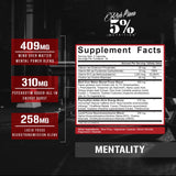 Mentality, capsules en gros plan pour un effet rapide et sans crash.