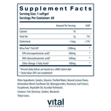 Vital Nutrients Ultra Pure Poisson 700, gélules pratiques pour un apport élevé en EPA et DHA.