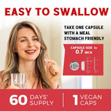 Vitalibre vitamine C intégrée pour favoriser l'absorption du fer.