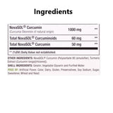 A1Vitality NovaSOL Curcuma boîte de 60 gélules, solution pratique.