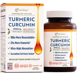A1Vitality NovaSOL Curcuma flacon, soutien potentiel à la mobilité au quotidien.