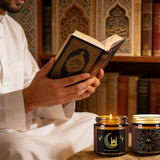 Bougies-cadeau Aamdkcyu Ramadan Mubarak, emballage prêt à offrir.