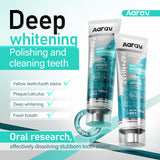 Aarav Pap: dentifrice sans fluor pour sensibilité et usage quotidien.