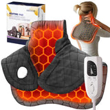AASSOO chauffe-pads graphène, format 23x19 pouces, chaleur ciblée pour le cou et les épaules.