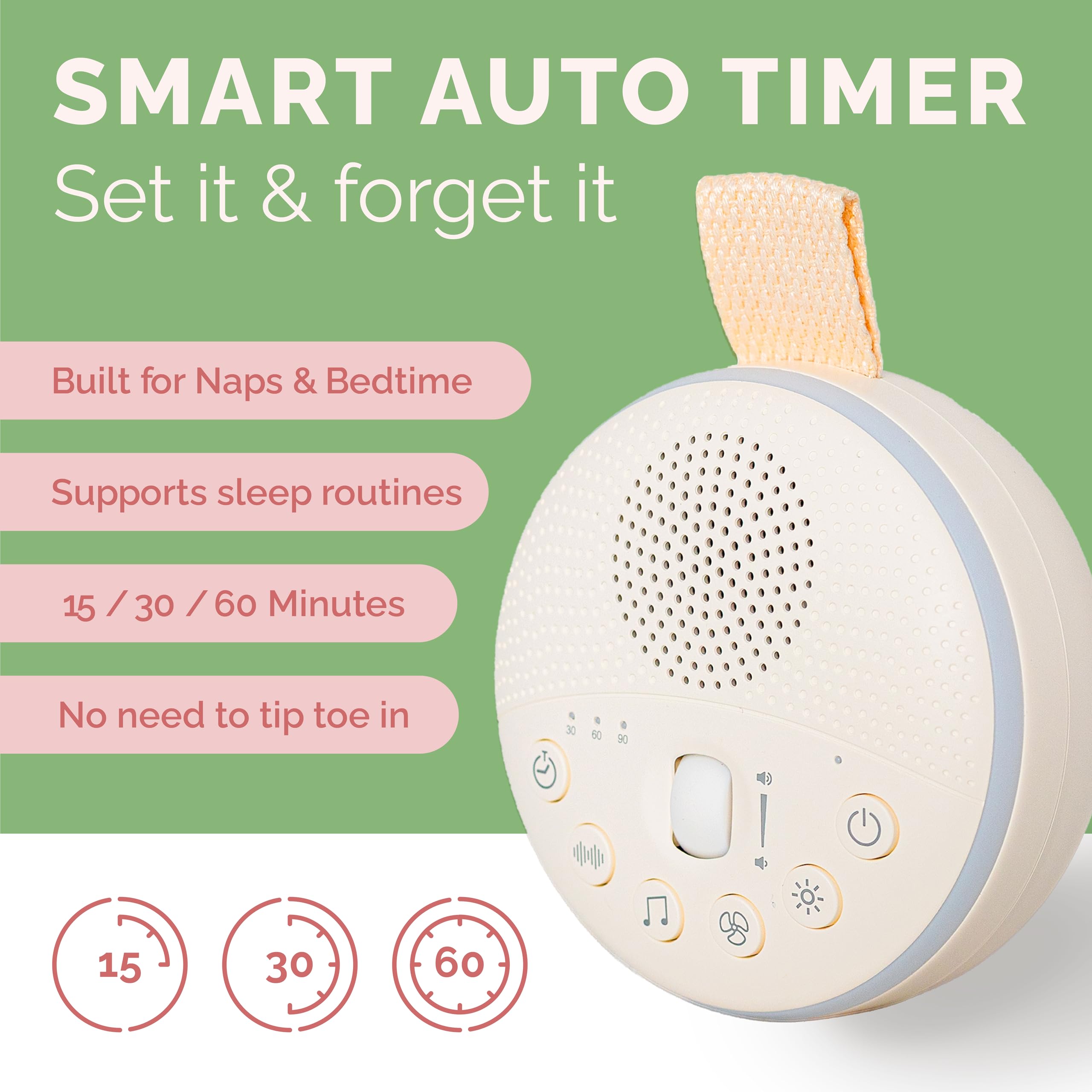 ABABY REFRESH minuteur automatique pratique pour routines sans souci.