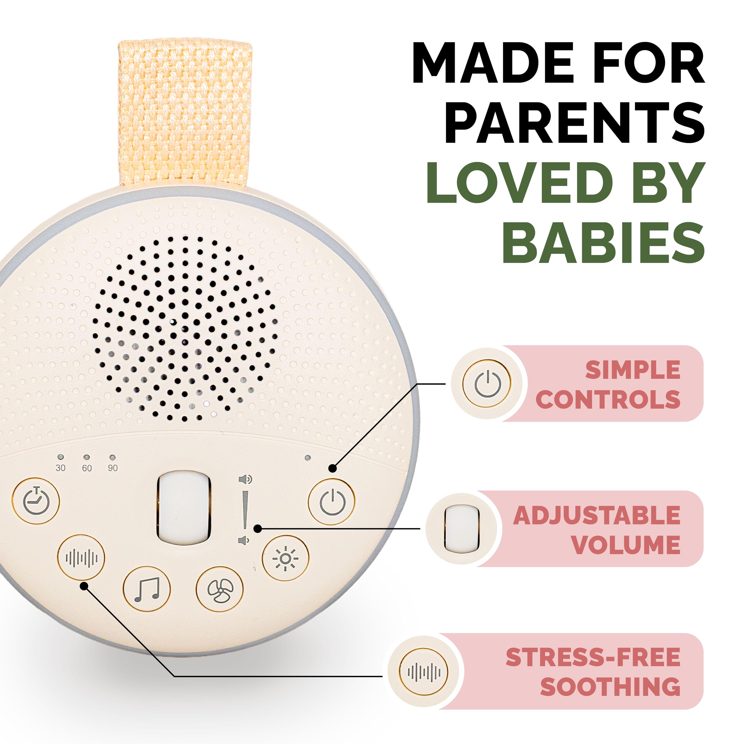 ABABY REFRESH 21 sons apaisants, choix variés pour calmer bébé.