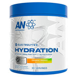 ABE All Black Everything AN Performance Orange Mango packshot montrant la poudre d hydratation après l effort
