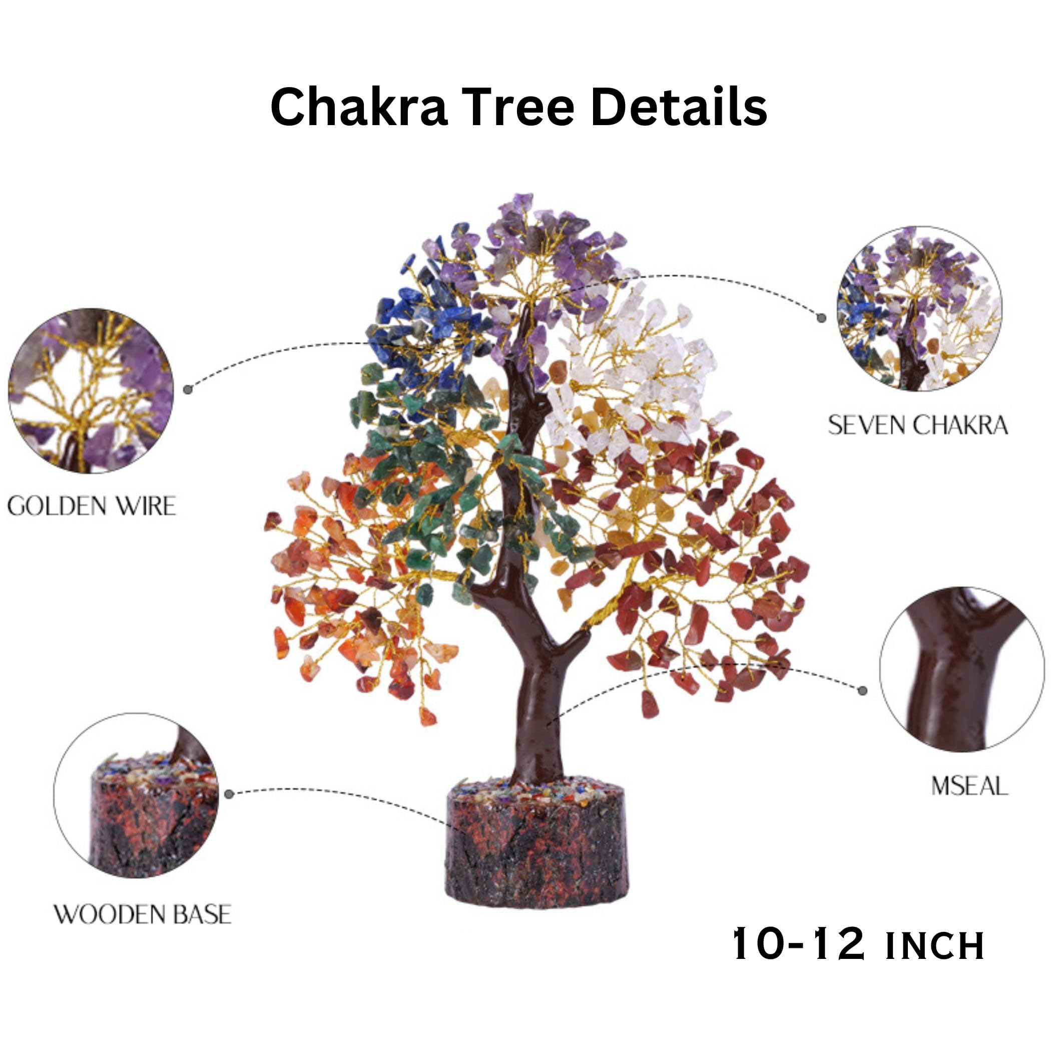 ABHISUBYA arbre sept chakras cadeau spirituel pour un proche.