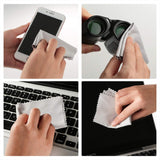 Lingettes Ablethe microfibre pour lentilles et appareil photo, enlèvent traces sans frottement.