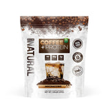 Emballage About Time Coffee + Whey Protein prêt à l’emploi, pratique pour un petit‑déjeuner protéiné.