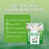 About Time Protéine Végane Vanilla – smoothie rapide et protéiné pour le matin.