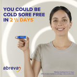 Abreva : représentation de barrière protectrice entourant les cellules saines.