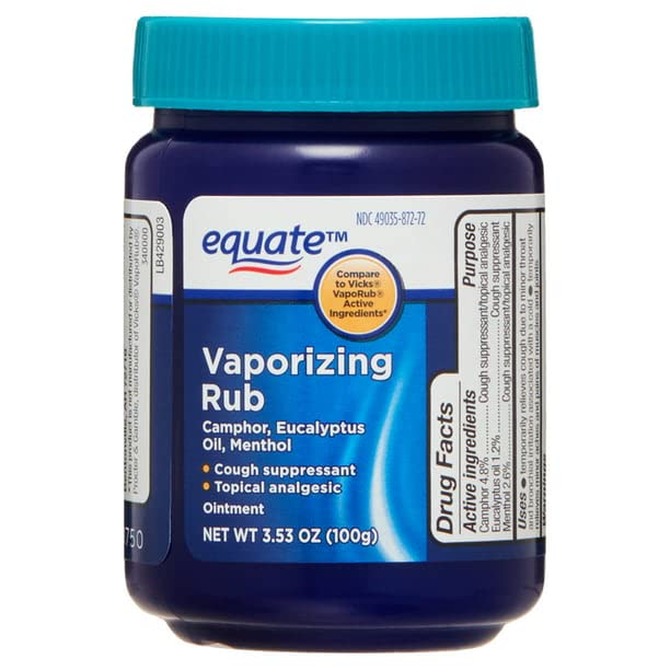 abseits onguent vaporisant, application sur la poitrine pour une sensation agréable.