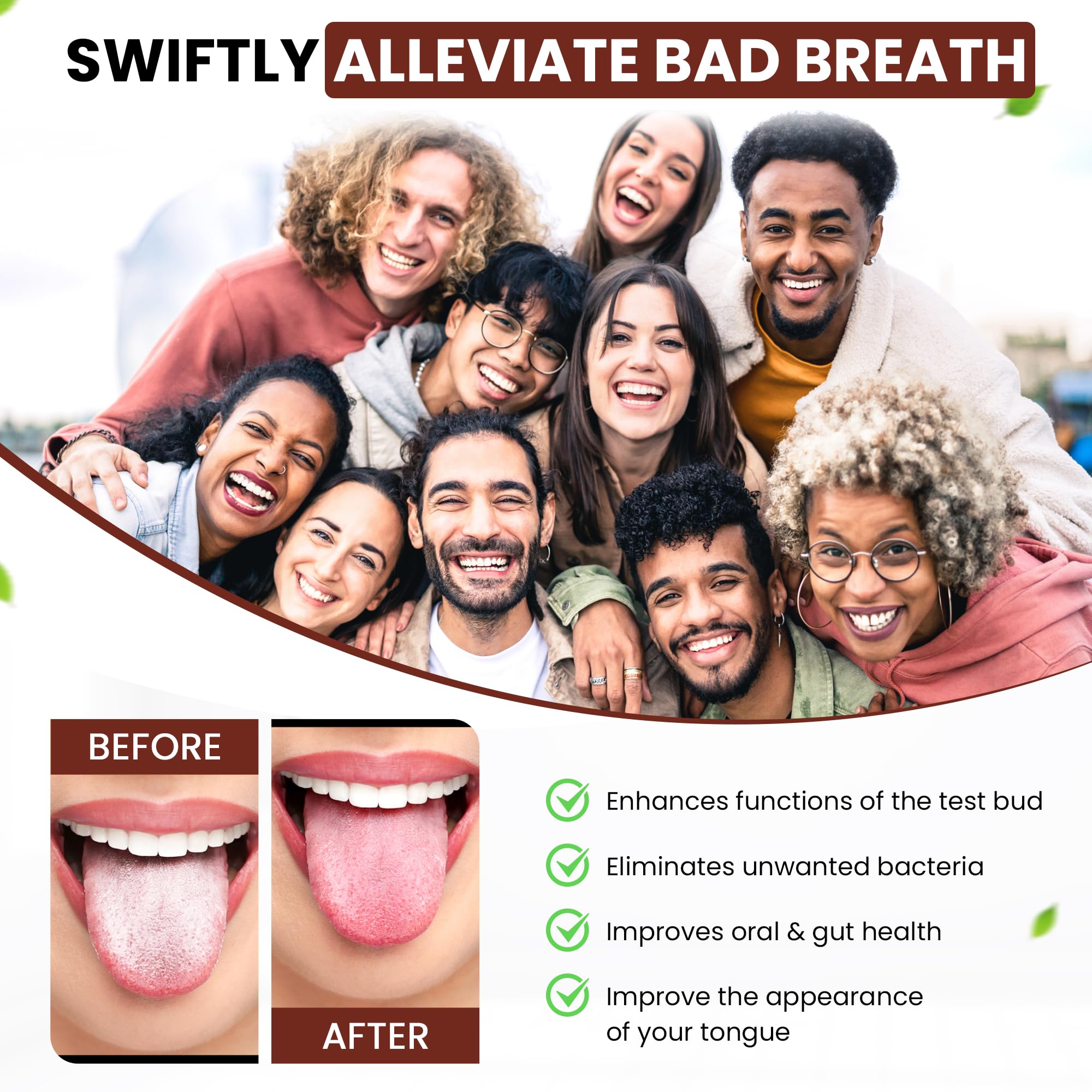 Absolute Ayurvedic rasoir langue cuivre en voyage, compact et prêt pour l'hygiène nomade.