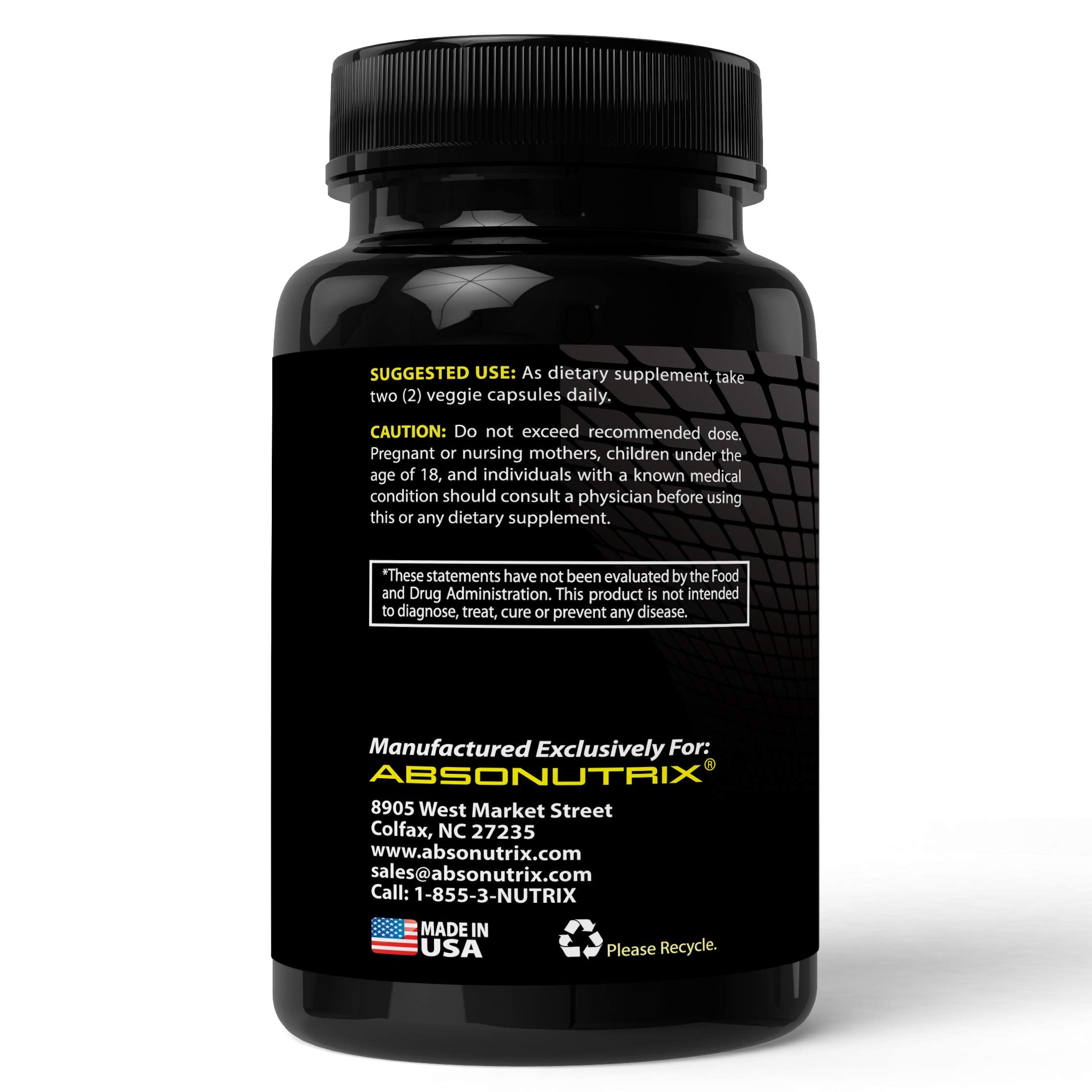 Capsules Absonutrix Fucoidan Pur, format facile à avaler chaque jour.