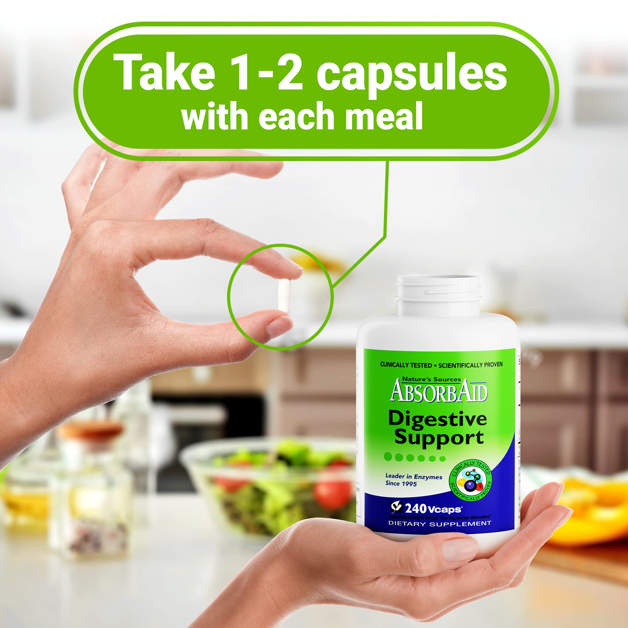 Absorbaid: composition incluant riz et cellulose pour une formulation stable.