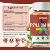 ABYSSUS Gommes psyllium pêche sans sucre, snack sain sans sucre ajouté