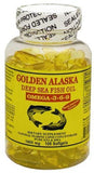 A.C. Commodity Inc Golden Alaska gélules poisson dans blister, idéal pour une routine nutritionnelle.