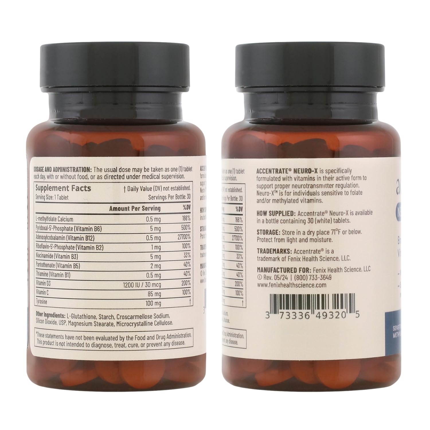 Accentrate Neuro X – prise quotidienne, routine facile et soutenue.