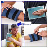 Pack gel 9x12 bleu Accurate Manufacturing, dimension pratique pour plusieurs zones.