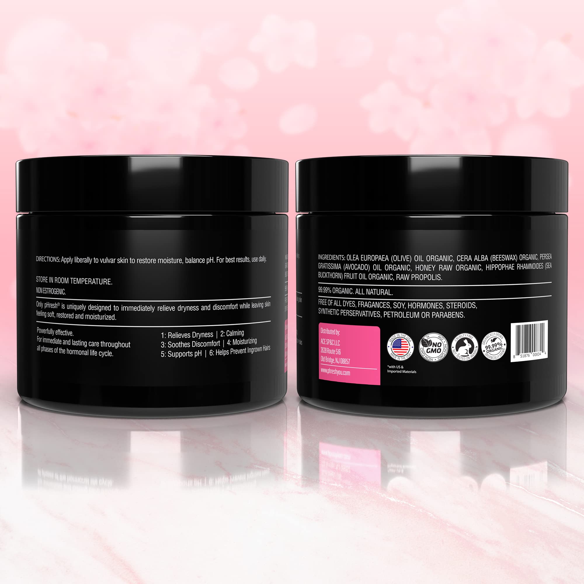 ACE NUTRITION balm compatible tous types de peau : convient même pour la peau sensible.