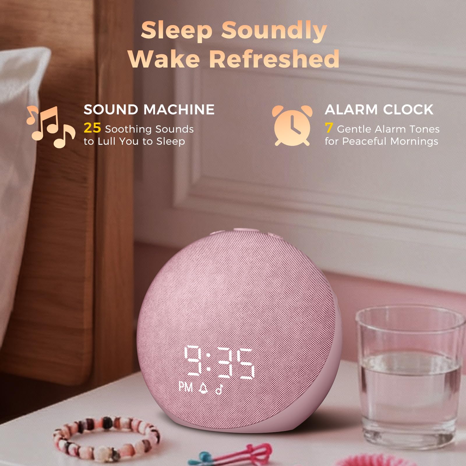 Acedeck enceinte Bluetooth 5W diffuse un son clair et enveloppant.