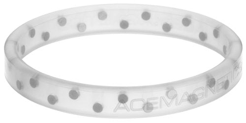 AceMagnetics Rally Band 30 aimants visibles sur le bracelet, offre une couverture magnétique complète.