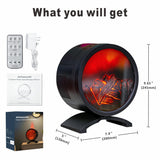 AChoice4U design rond évoquant une cheminée pour une ambiance chaleureuse.