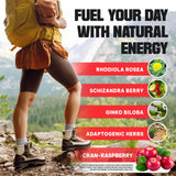 Acli-Mate Bouteille et étiquette: hydratation pratique en extérieur pendant les activités.
