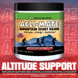 Acli-Mate Préparation: mélange rapide dans eau froide ou chaude pour récupération.