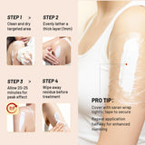 Texture crème lisse et agréable à étaler.