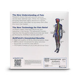 ActiPatch tout-en-un avec attache ruban adhésif, utilisation continue autour du genou.