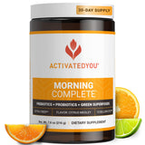ACTIVATEDYOU Morning Complete dans la bouteille, soutien potentiel à l'énergie quotidienne sans crash.