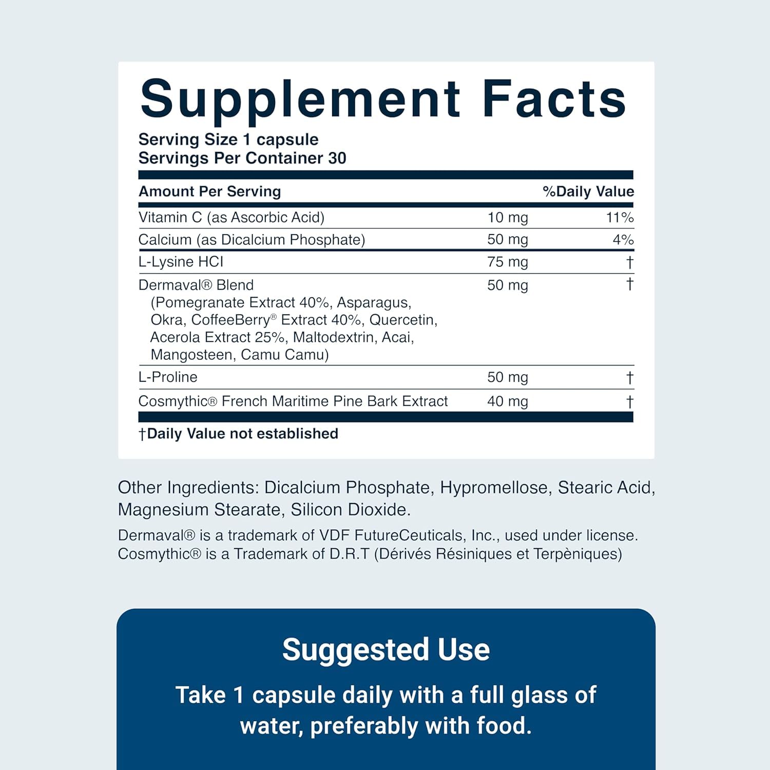 Capsules ACTIVATEDYOU Essential Skin Food, prise quotidienne facile pour routine beauté.