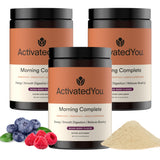 activatedyou Morning Complete - poudre mélange baies: énergie matinale potentielle et goût fruité