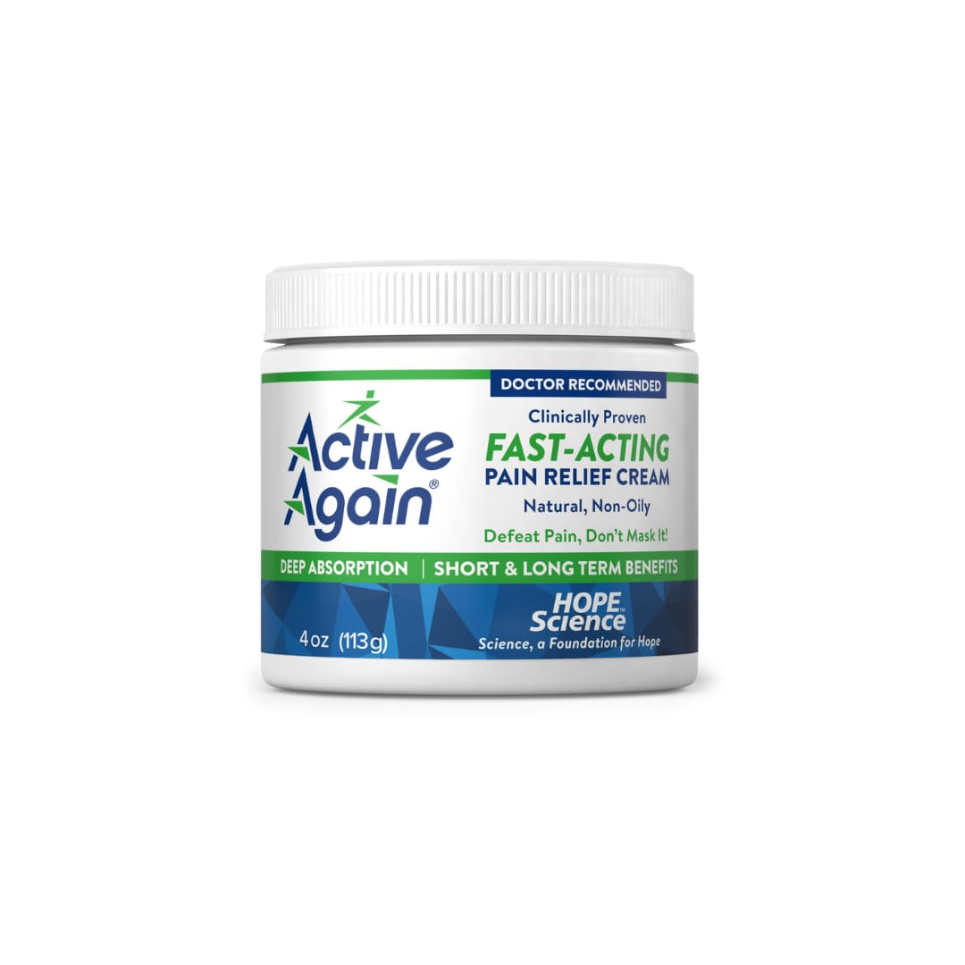 ACTIVE AGAIN Crème articulations et muscles, application ciblée pour soutenir la mobilité.