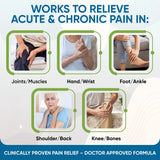 ACTIVE AGAIN Crème emballage fabriqué aux États‑Unis et formulation naturelle.