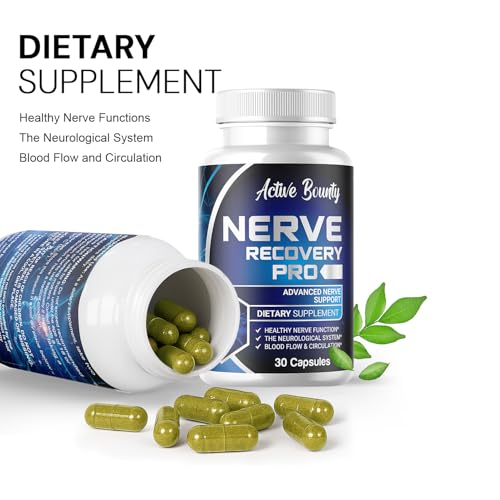 Active Bounty Nerve Recovery Pro, capsules, usage pratique pour maintenir la mobilité.