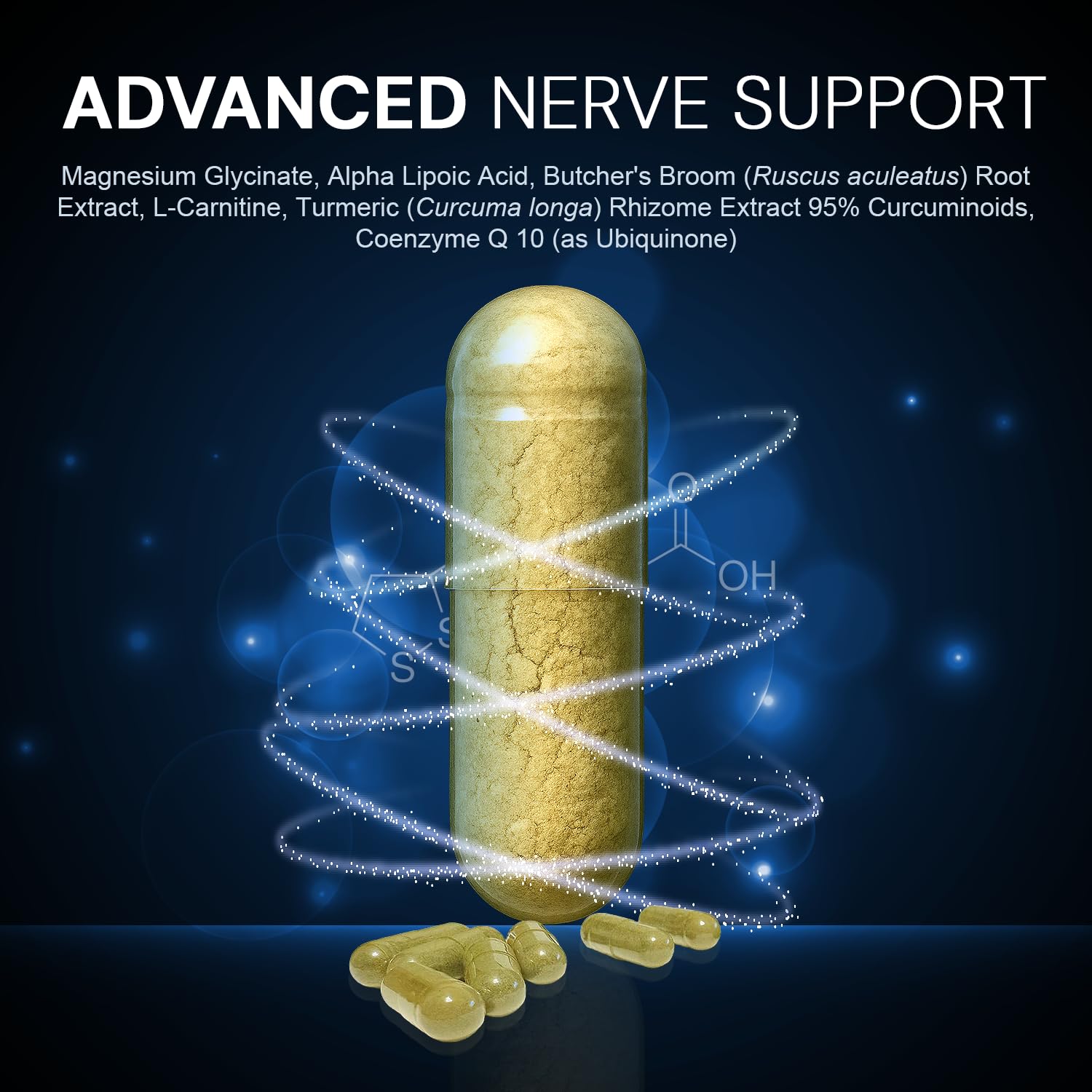 Active Bounty Nerve Recovery Pro, magnésium glycinate, confort et stabilité.