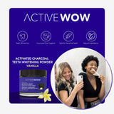 Active Wow Saveur Vanille Menthe Orange, senteur fraîche pour un brossage agréable.