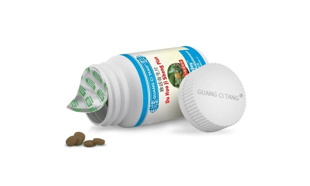 Emballage ActiveHerb Du Huo Ji Sheng Pian et étiquette, qualité certifiée.