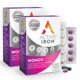 ActiveIron – bouteille de fer 25 mg, soutien énergétique quotidien.