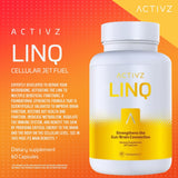 ACTIVZ LINQ capsules pour l’intestin, équilibre intestinal potentiellement amélioré.
