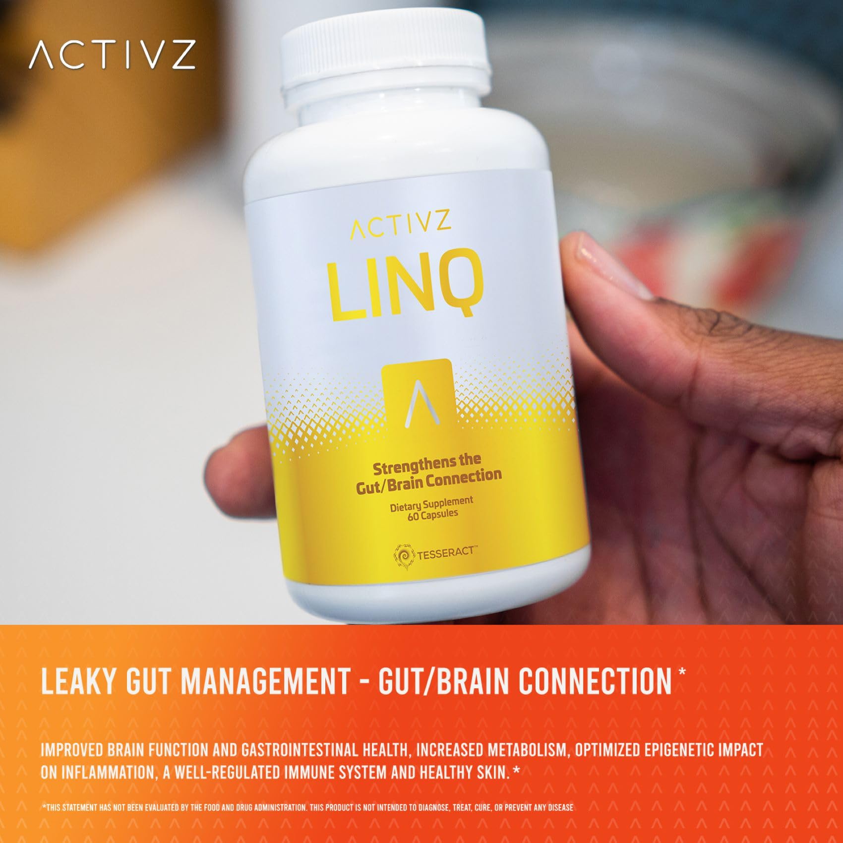 ACTIVZ LINQ gélules pour la peau, éclat et radiance naturelle.
