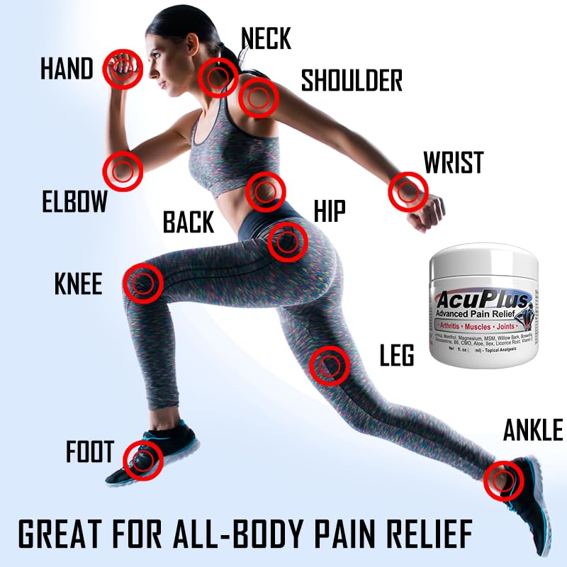 AcuPlus Crème Arnica MSM – ingrédients naturels soutenant les tissus.