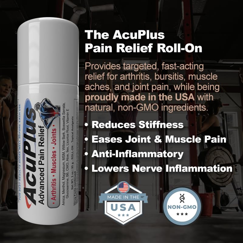 AcuPlus Roll-On ciblage des articulations pour réduire les raideurs occasionnelles.
