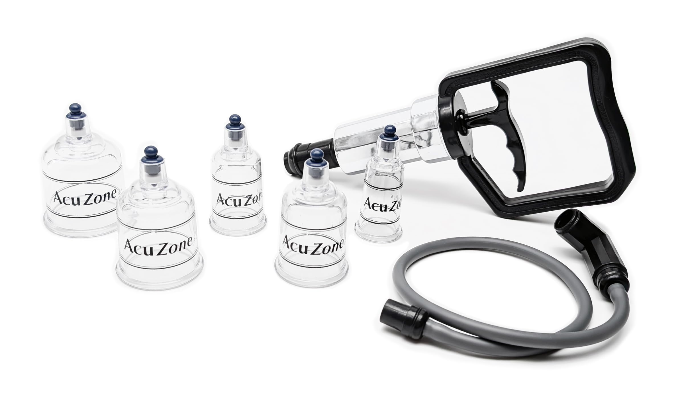 AcuZone tasses-variees : différentes tailles pour grandes et petites zones.