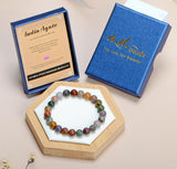 Bracelet AD Beads agate indienne pour style polyvalent.