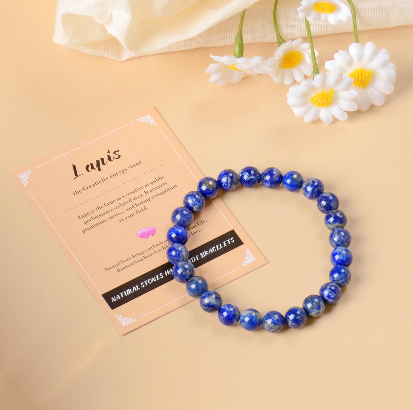AD Beads bracelet amethyste, sérénité et look discret.